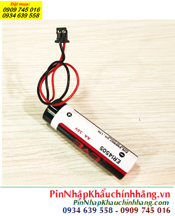 EVE ER14505 (Zắc DF1.35-2P), Pin nuôi nguồn PLC EVE ER14505 lithium 3.6v AA 2700mAh